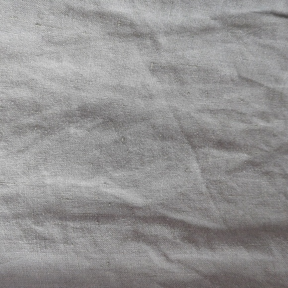 ❤️ Flax 100% linen shift dress charcoal women's mini dress - Picture 4 of 6